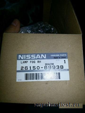 Противотуманная фара Nissan, Infiniti