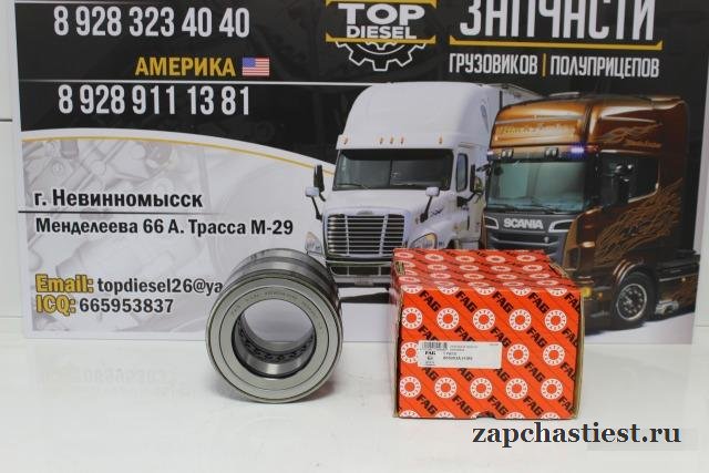 Подшипник ступицы двухрядный 82x140x115 Schmitz