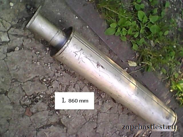 Глушители прямотчные