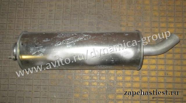 Бочка глушителя Isuzu NQR71/ NQR75 4HG1-T/ 4HK1-T