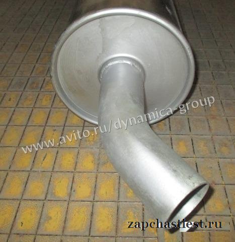 Бочка глушителя Isuzu NQR71/ NQR75 4HG1-T/ 4HK1-T