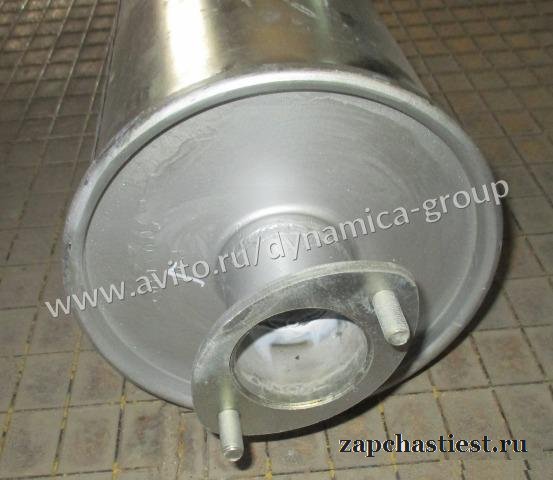 Бочка глушителя Isuzu NQR71/ NQR75 4HG1-T/ 4HK1-T