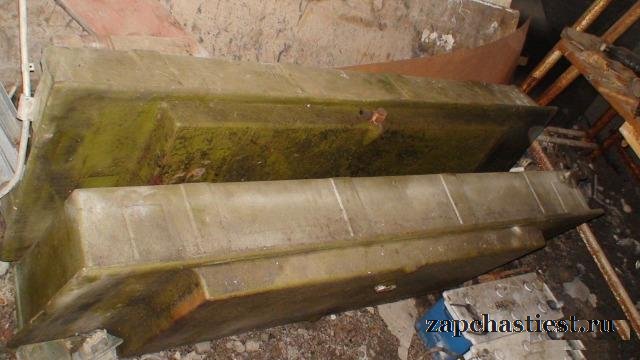 Топливный бак от вездехода, пластик-алюминий.160л