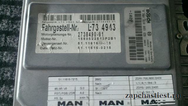 Блок управления двс MAN LF