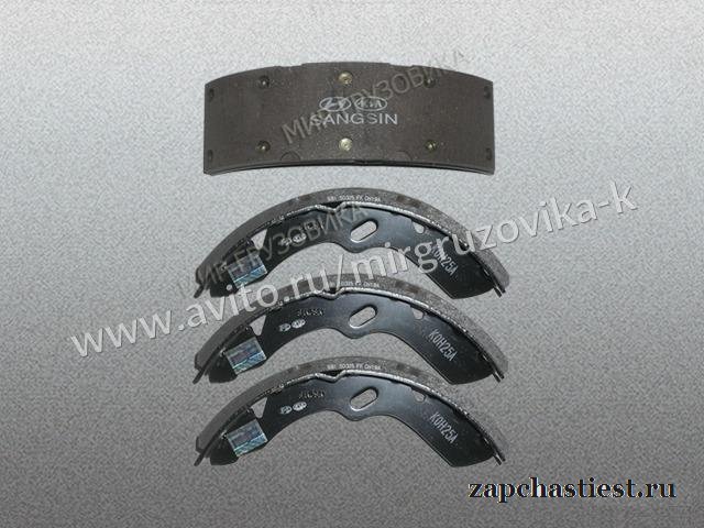 Колодки тормозные Hyundai County HD78 4шт sa014