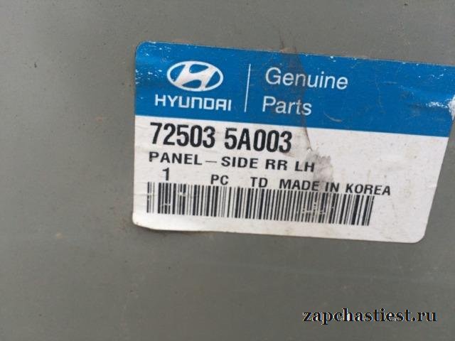 Панель боковая задняя левая Hyundai County