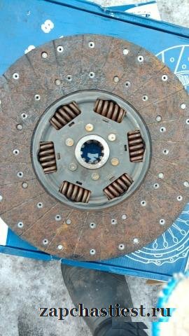 Сцепление и диск газ валдай Cummins