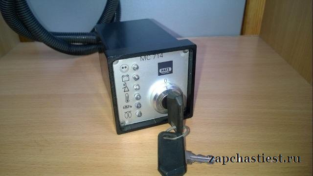 Блок индикации с замком зажигания hatz