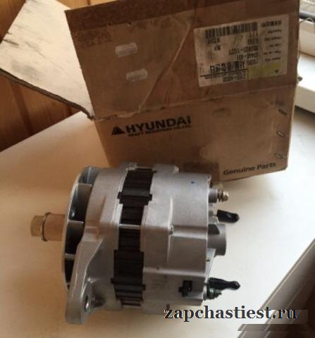 Генератор и стартер Hyundai R200W-7, R210LC-7, R29