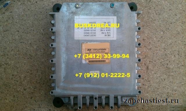 Блок управления двигателем Hyundai D6CB 3910084600