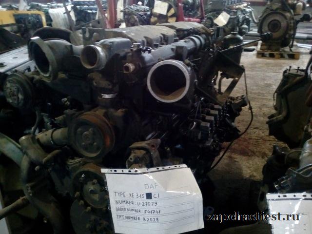 Для DAF XF Euro3 двигатель XE315C