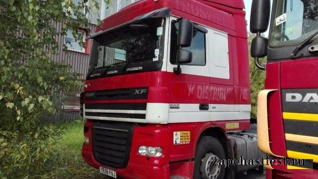DAF XF 105. Бампер фары двигатель капот
