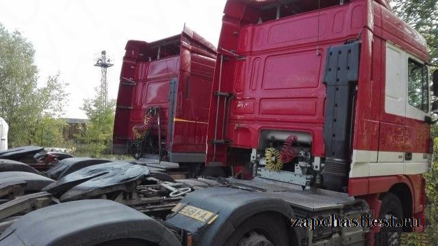 DAF XF 105. Бампер фары двигатель капот