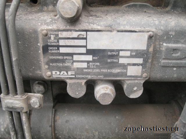 Б/у двс DAF XF 95 430 лс euro 2