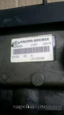 Кран управления тормазами прицепа Man Volvo Renaul