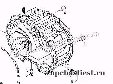 ZF Картер коробки передач