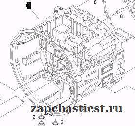 ZF Корпус кпп