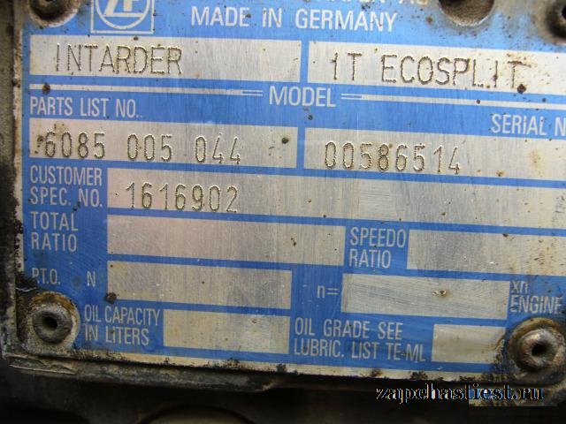 МКПП (механическая кпп 16S2221TD c ретард) Renault