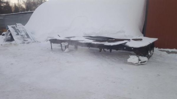 Рама MAN TGA с ленивцем