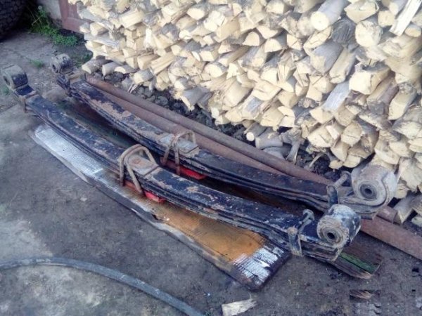 Рессоры MAN TGA трёхлистовые