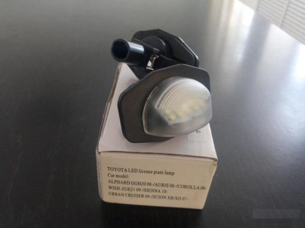 Подсветка номерного знака LED