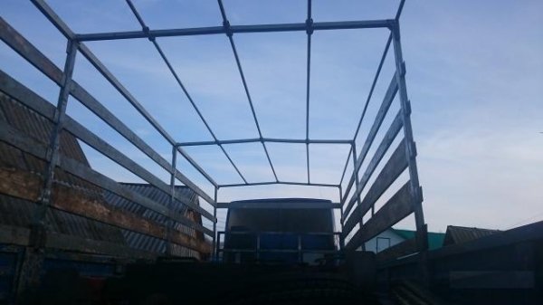 Тент, ворота, спойлер от камаз 65117