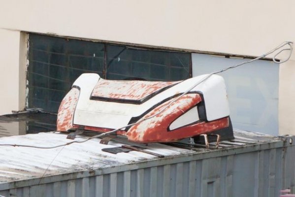 Спойлер ветровик от DAF