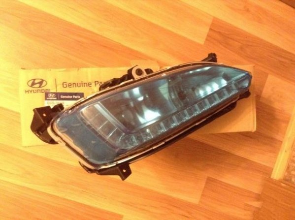 Противотуманная фара Hyundai Santa Fe 2013