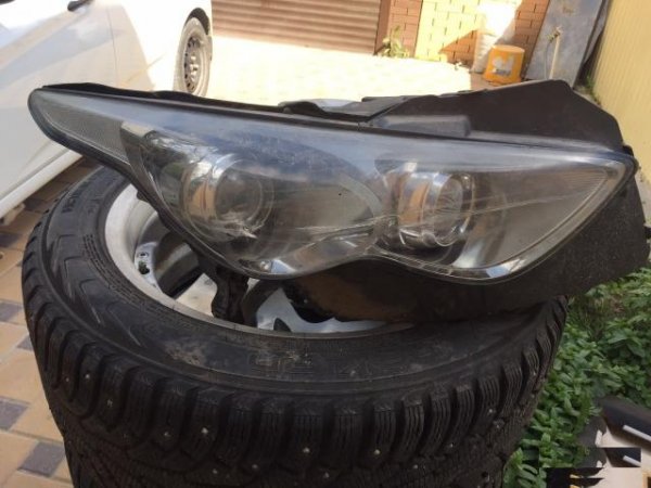 Фара Infiniti fx 35 37 50 с блоком