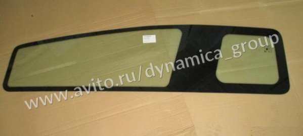 Стекло двери (правое, длинное) Daewoo Ultra Novus