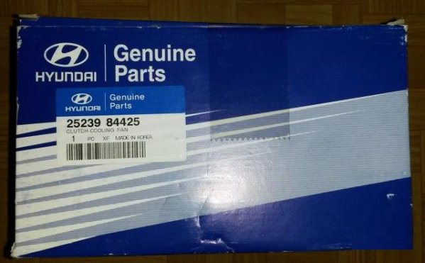 2523984425 муфта вентилятора hyundai hd500 hd-500