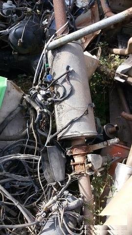 Глушитель на Mitsubishi Fuso 6D16