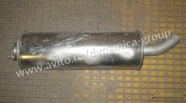 Бочка глушителя Isuzu NQR71/ NQR75 4HG1-T/ 4HK1-T