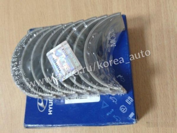 Вкладыши коренные Hyundai HD65, HD78, County D4AL