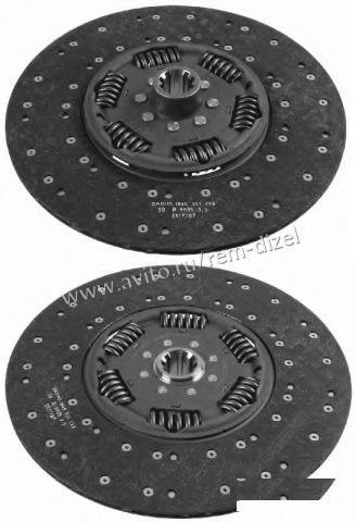 Диски сцепления для кпп ZF16/ZF9 sachs оригинал
