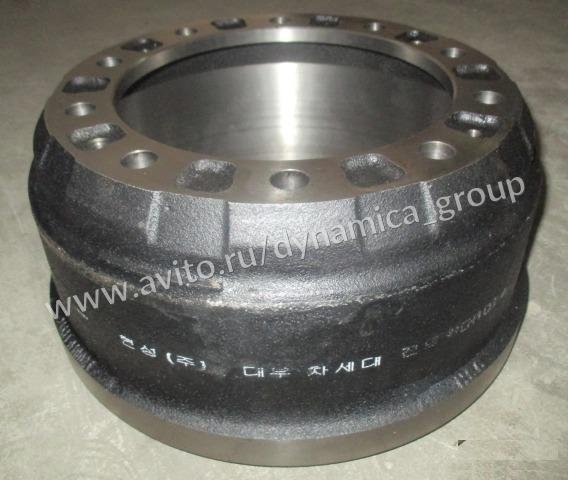 Барабан тормозной передний для Daewoo Novus /BX120