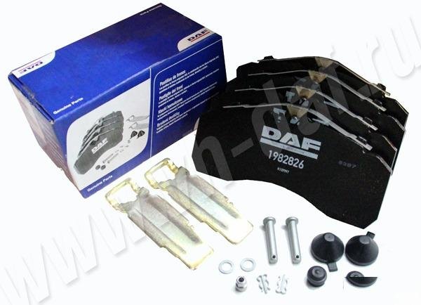 Колодки тормозные для DAF/MB/MAN/BPW /SAF/scania