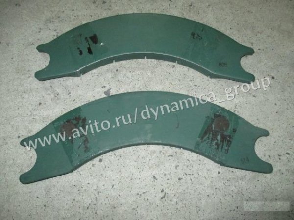 Колодки тормозные крана Kato MR220, KR45H3,Tadano