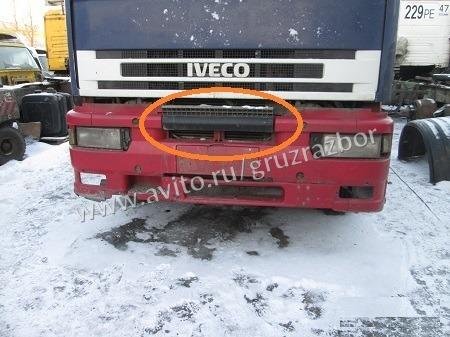 Подножка на бампер - Iveco Eurotech