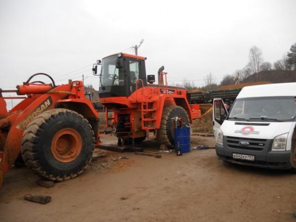 Запчасти экскаваторов Doosan, Hyundai, Volvo
