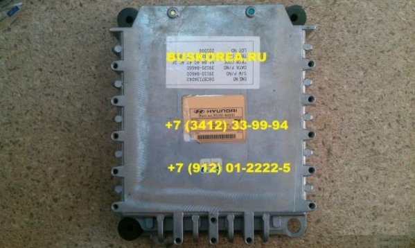 Блок управления двигателем Hyundai D6CB 3910084600