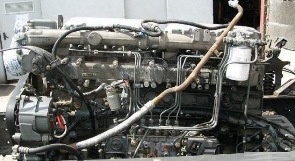 Двигатель DAF XF 95 euro 2 на мех. насосе 380 л. с