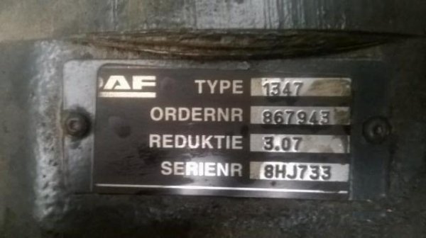 Редуктор приводного моста даф DAF XF 105
