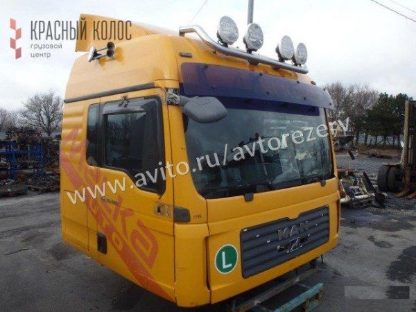MAN TGA Кабина 1 комплектации XLX 2007 года