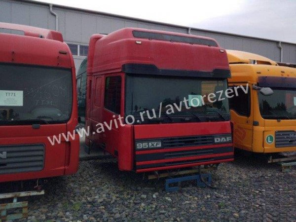 DAF 95 XF Комплект спойлеров на кабину superxc