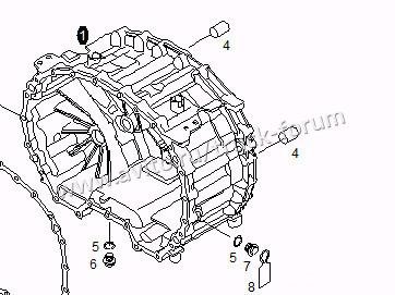 ZF Картер коробки передач