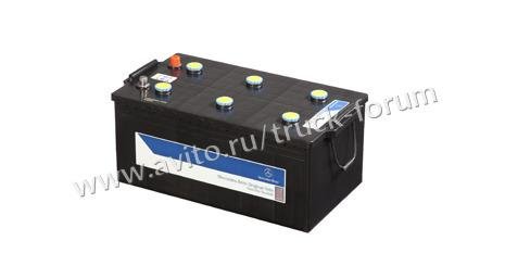 Аккумулятор 12V 220 Аh Mercedes