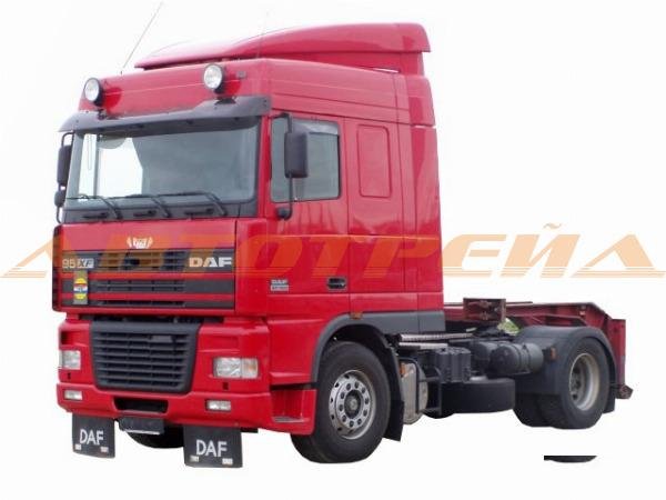 Стекло лобовое в резинку DAF 95(pegaso troner) TE4