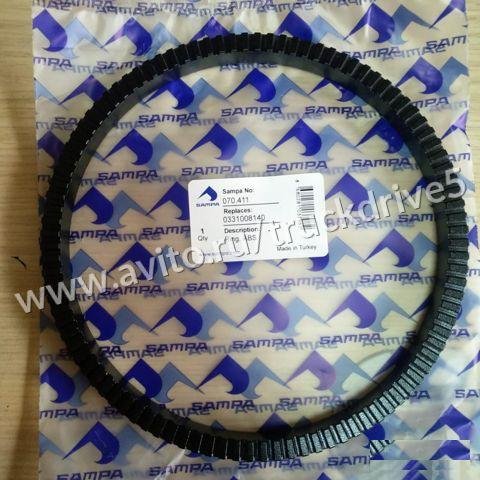 Кольцо ABS BPW размеры 176x194x15 z100