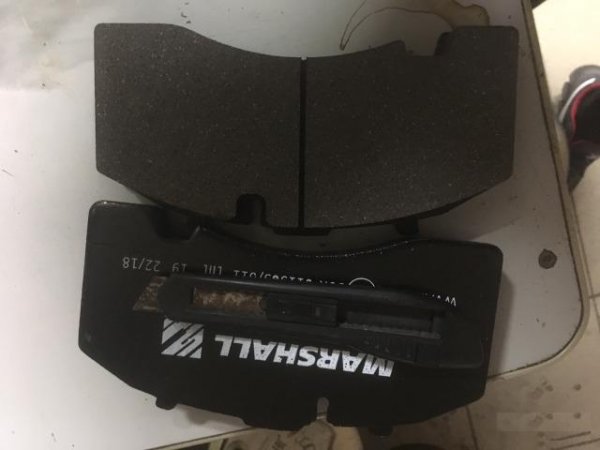 Колодки тормозные BPW,SAF,ROR,schmitz,DAF,reno,vo l